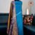 Teal Blue Tissue Suit with Antique Gold Paisley Dupatta – Regal Festive Ensemble