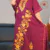 Wine Color Cotton Kaftan | Free Size | Kashmiri Aari