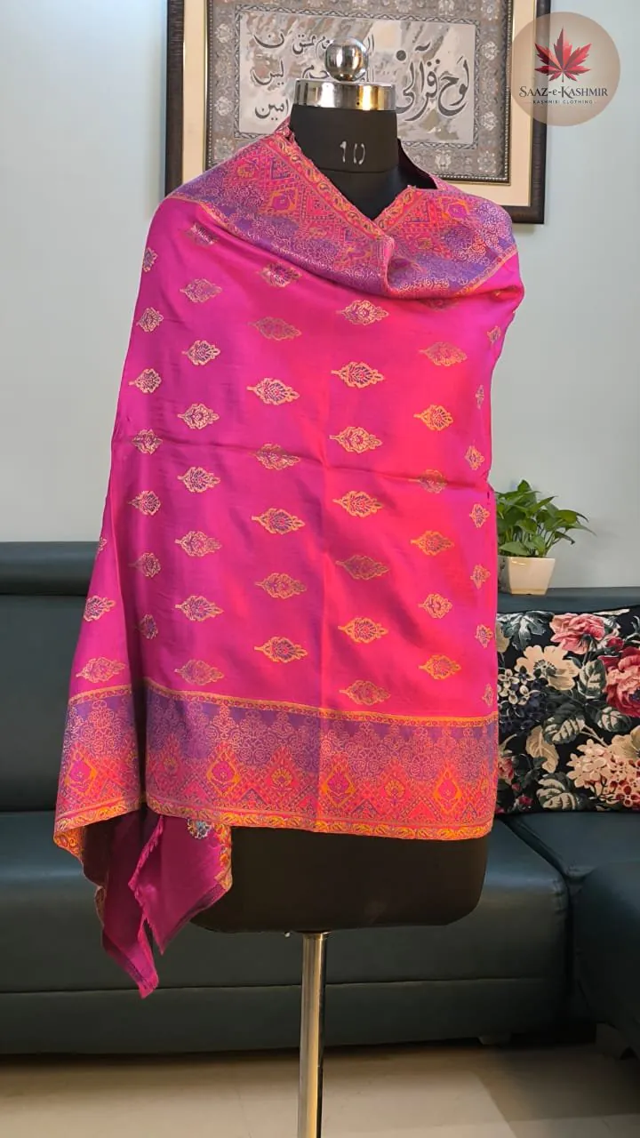 Saaz E Kashmir floral Kashmiri ethnic suit for women festive wear