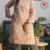 White Kurti With Pale Sky Blue Aari work Georgette Kurta (Size 44)