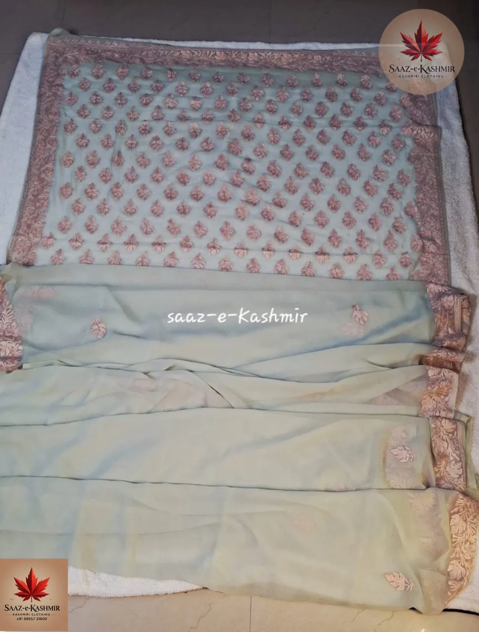 Saaz E Kashmir Kashmiri embroidered kurti ethnic wear collection