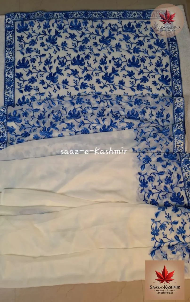 Saaz E Kashmir Kashmiri embroidered kurti ethnic wear collection