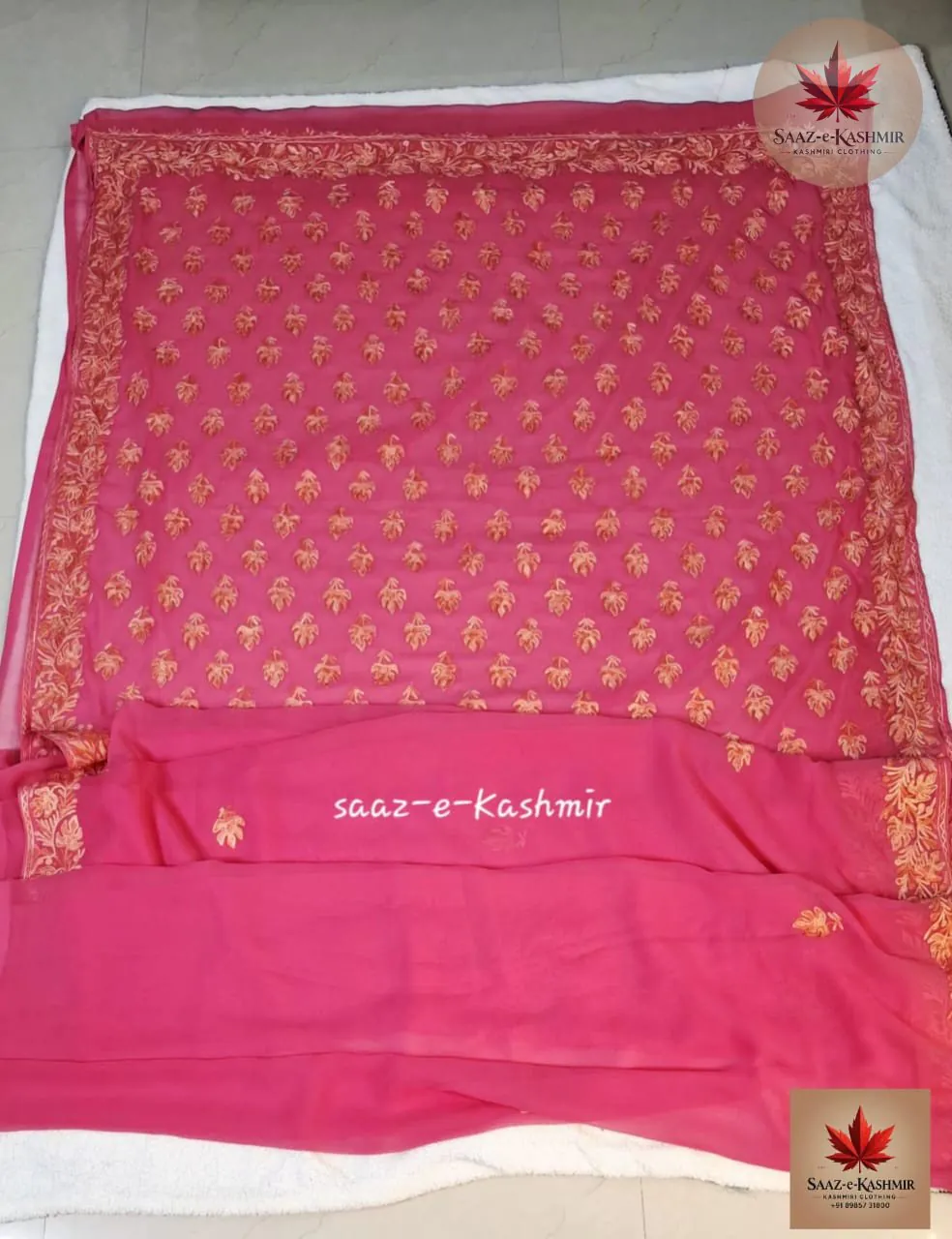 Saaz E Kashmir Kashmiri embroidered kurti ethnic wear collection