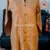 Nut Brown Woolen Kurti | Woven Jamawar Design (Size 42)