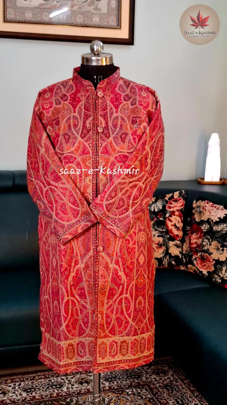 Saaz E Kashmir elegant Kashmiri ethnic kurti for women
